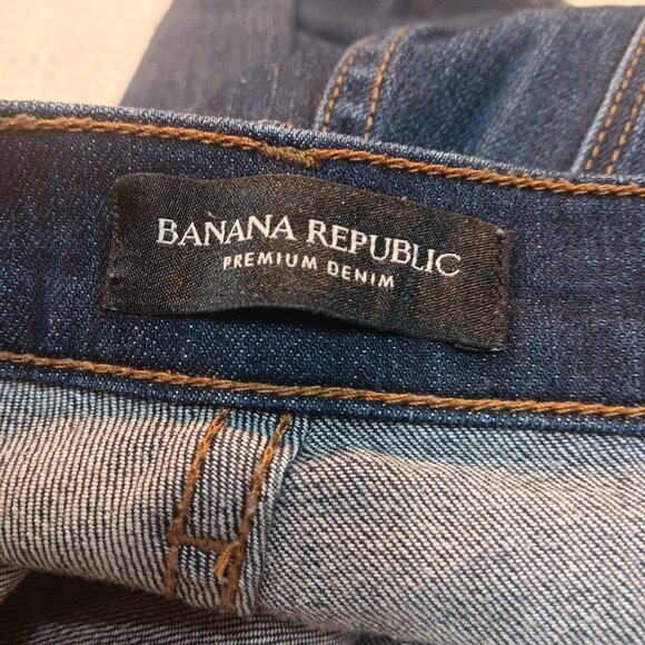 Banana Republic women's Girlfriend Lindsay Premium Denim straight leg jeans 27 - Picture 12 of 15